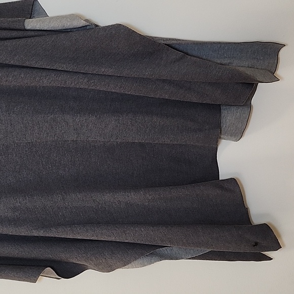 Lululemon After Asana Wrap Gray Open Front Women's Sweater Sz OS - Picture 13 of 16